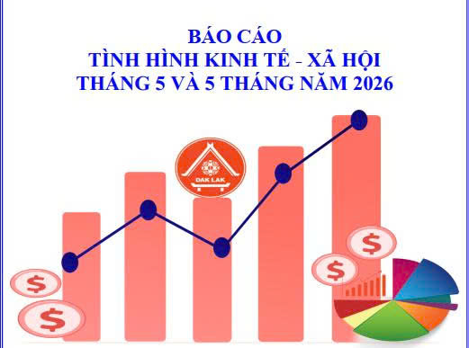 Báo cáo tình hình Kinh tế - xa hội tháng 5 và 5 tháng năm 2026